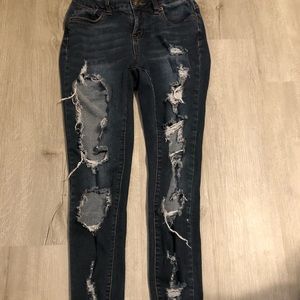 Rue 21 Ripped Skinny Jeans